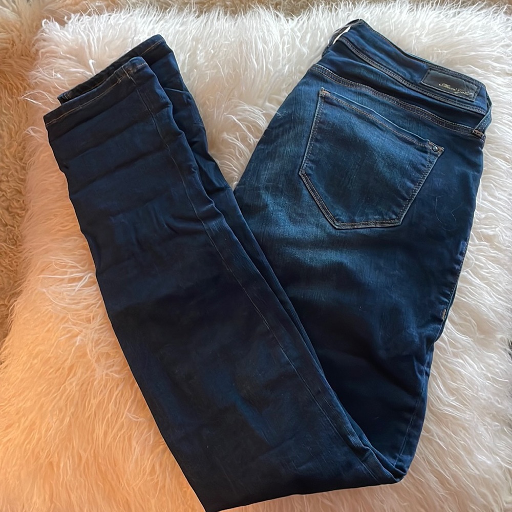 Mavi Emma Slim Boyfriend dark wash stretch